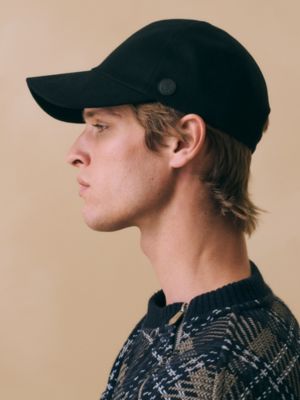 キャップ - メンズ カシミヤニットキャップ＆レザーグローブ | Hermès